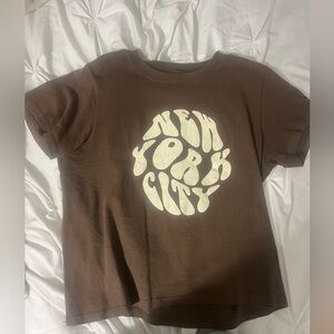 Brandy Melville New York Crop Top